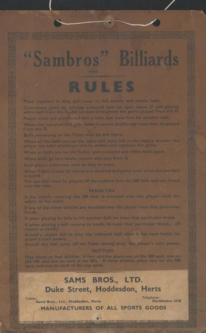 Rules