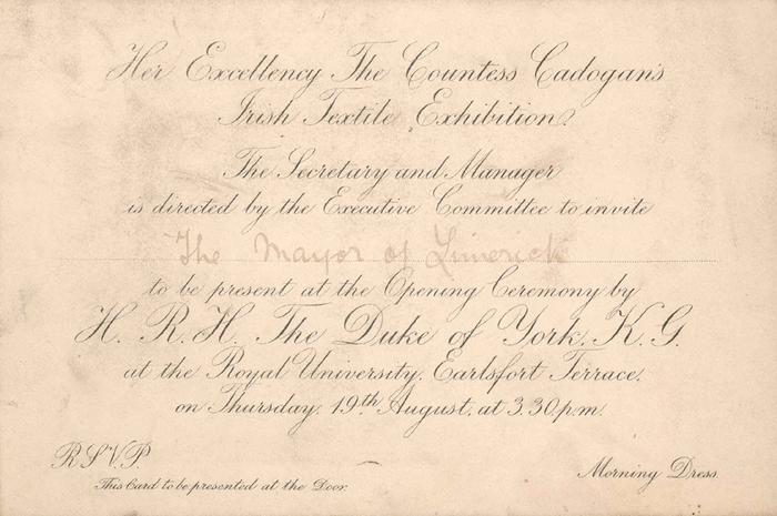 Card, admission