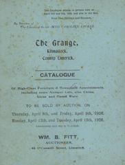 Catalogue, auction